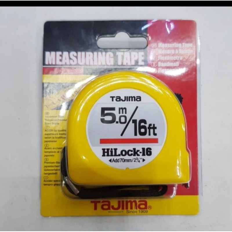 Tajima Meteran 5 meter Ori Japan
