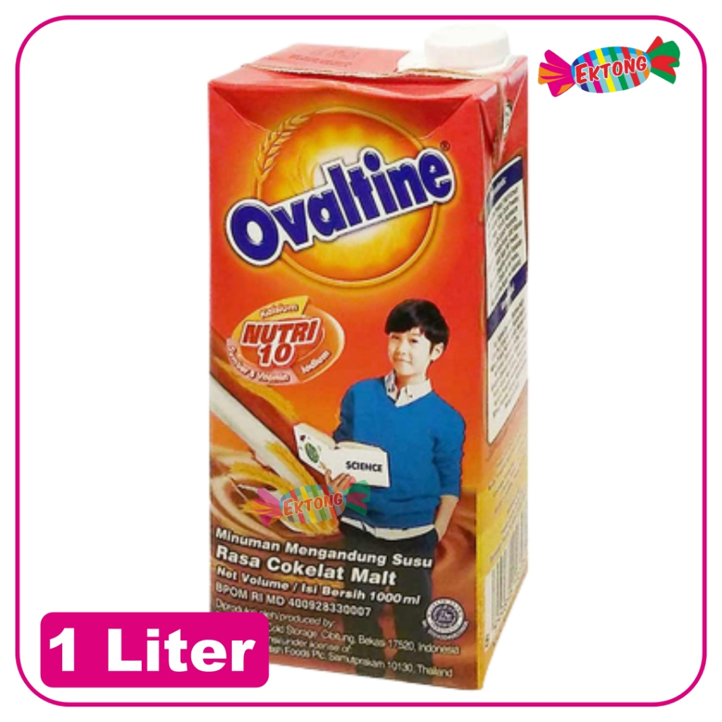 

Ovaltine Susu UHT Choco Malt 1 Liter / 1000ml