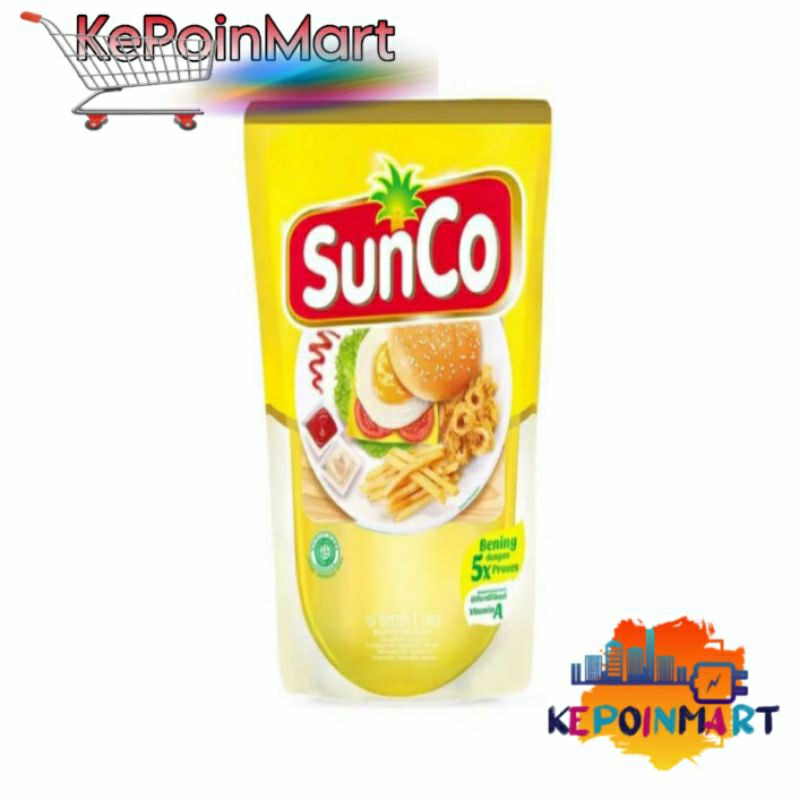 

SUNCO MINYAK GORENG POUCH ISI ULANG UKURAN 1LITER 1000ML