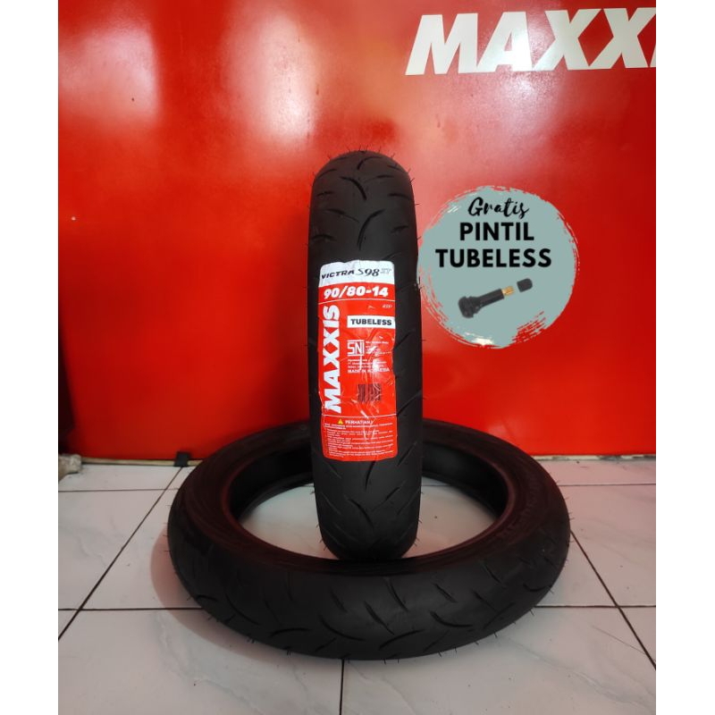 BAN  MAXXIS VICTRA 90/80-14 (ORIGINAL 100%)
