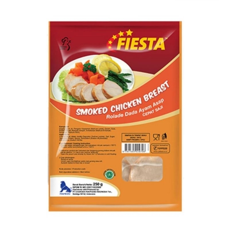 

FIESTA SMOKED CHICKEN BREAST 250gr