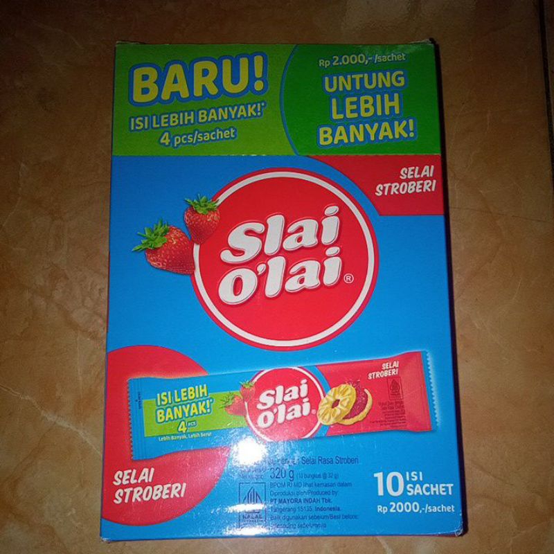 

Slai O'lai selai strowberi