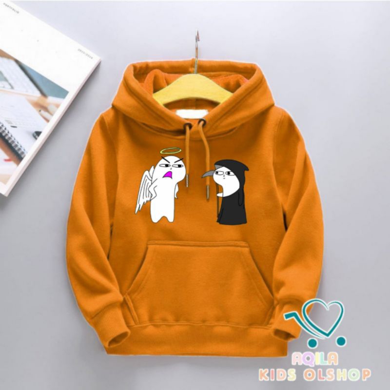 sweater Hoodie anak Gambar animasi Martin Vernalta