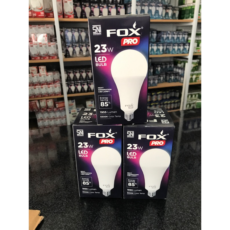 Lampu LED Fox Pro 23Watt Cahaya Putih
