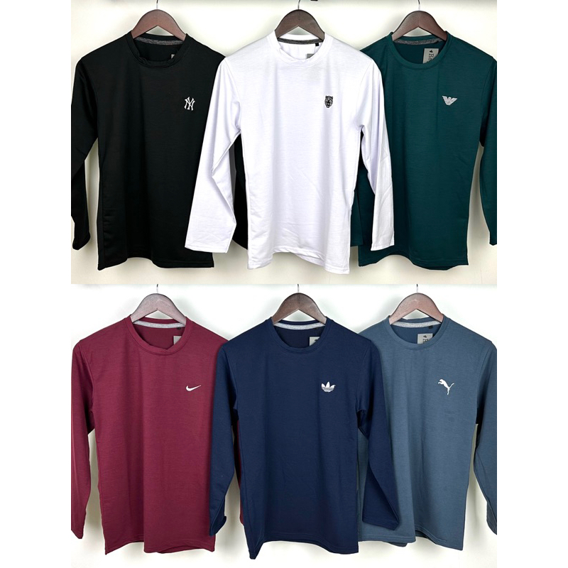 KAOS LENGAN PANJANG BORDIR ABG HINGGA DEWASA