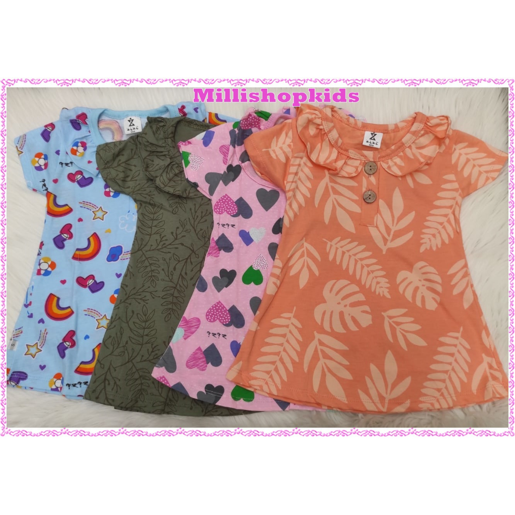 Baju Dress Renda Daster Harian Anak Makassar