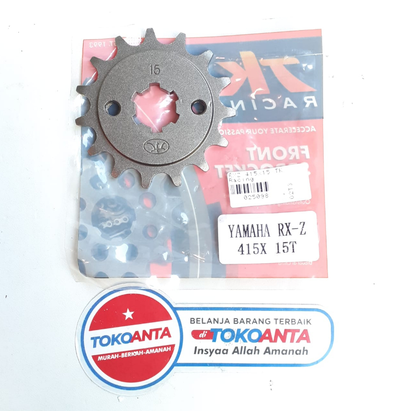 Gear Gir Depan Yamaha RXZ Jupiter Z RXK RX King 415 X 13 14 15 TK Racing