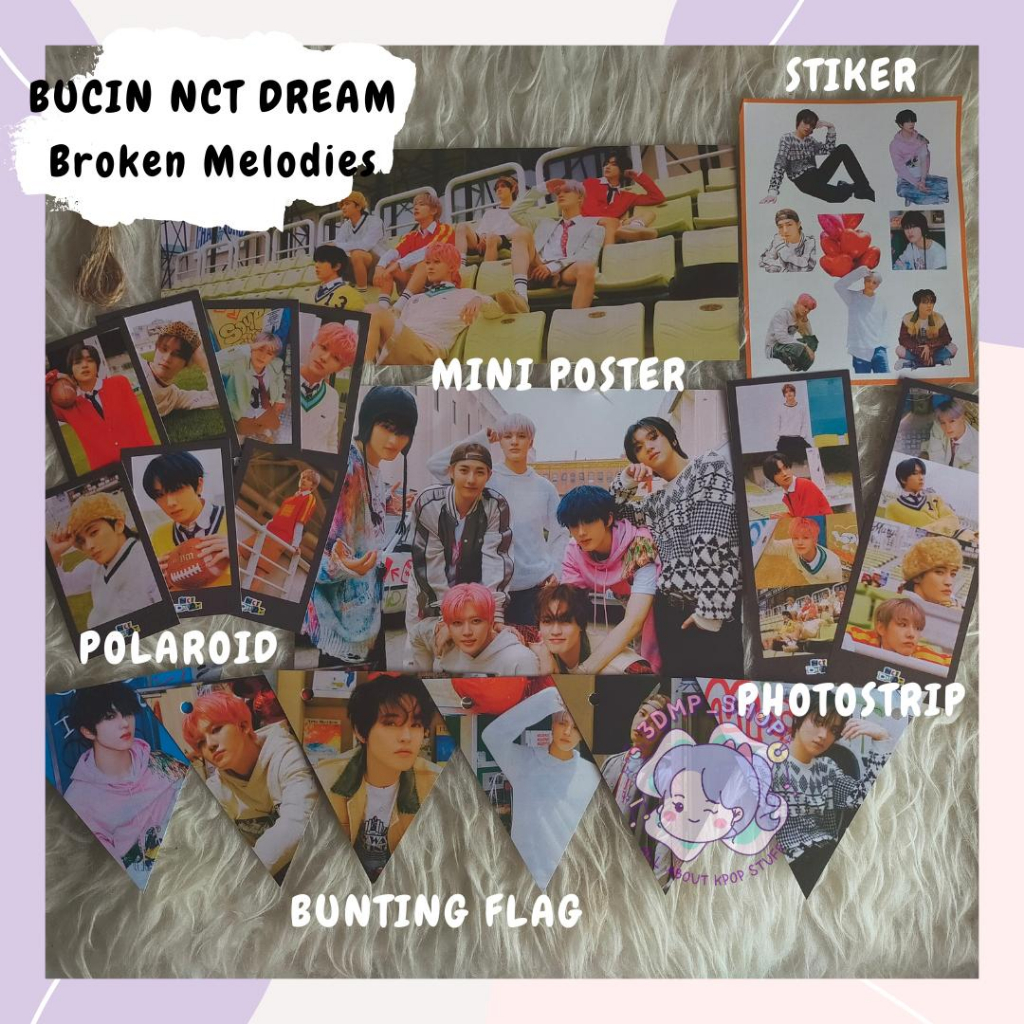 BUCIN  NCT POSTER Glitch Mode Beat Box 2 Baddies CANDY introvert ekstrovert
