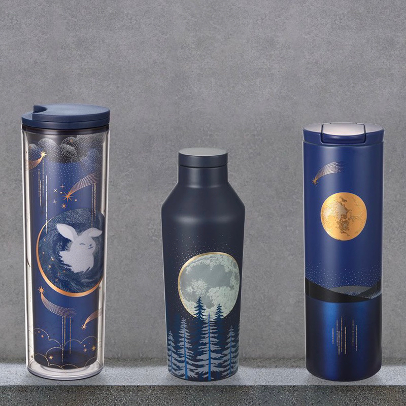 EXCLUSIVE SALE - Tumbler Starbucks Super Moon and The Bunny - Tumbler Starbucks Corkcicle