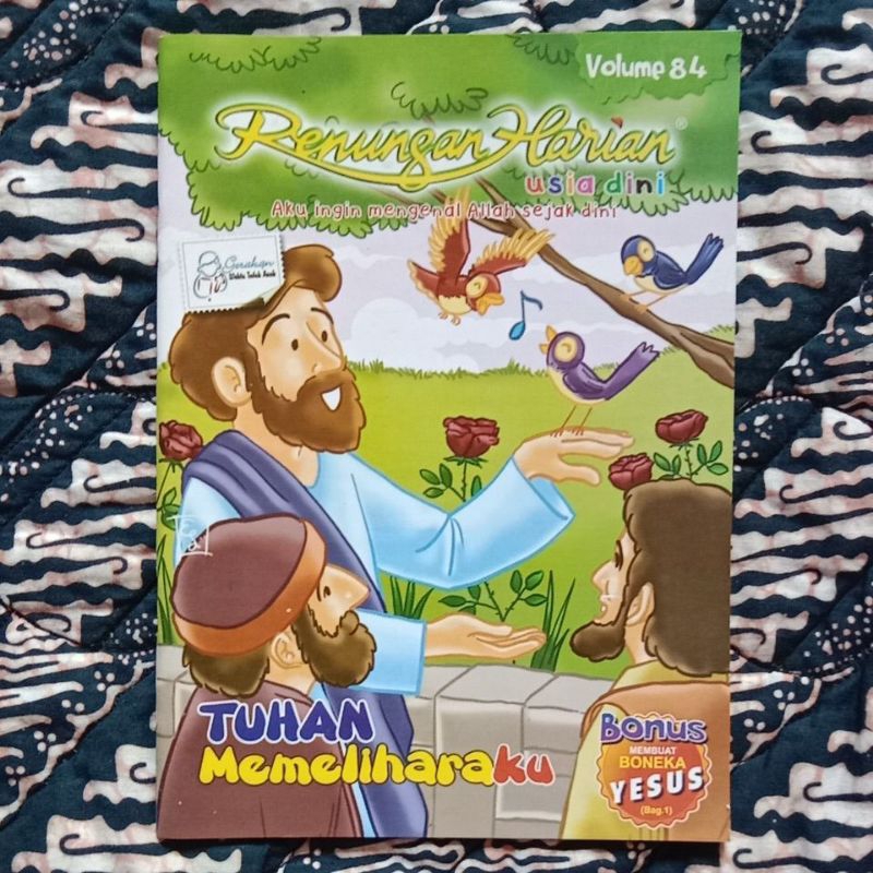 RENUNGAN HARIAN,- Renungan harian anak usia dini (usia 3-6 th) vol.84