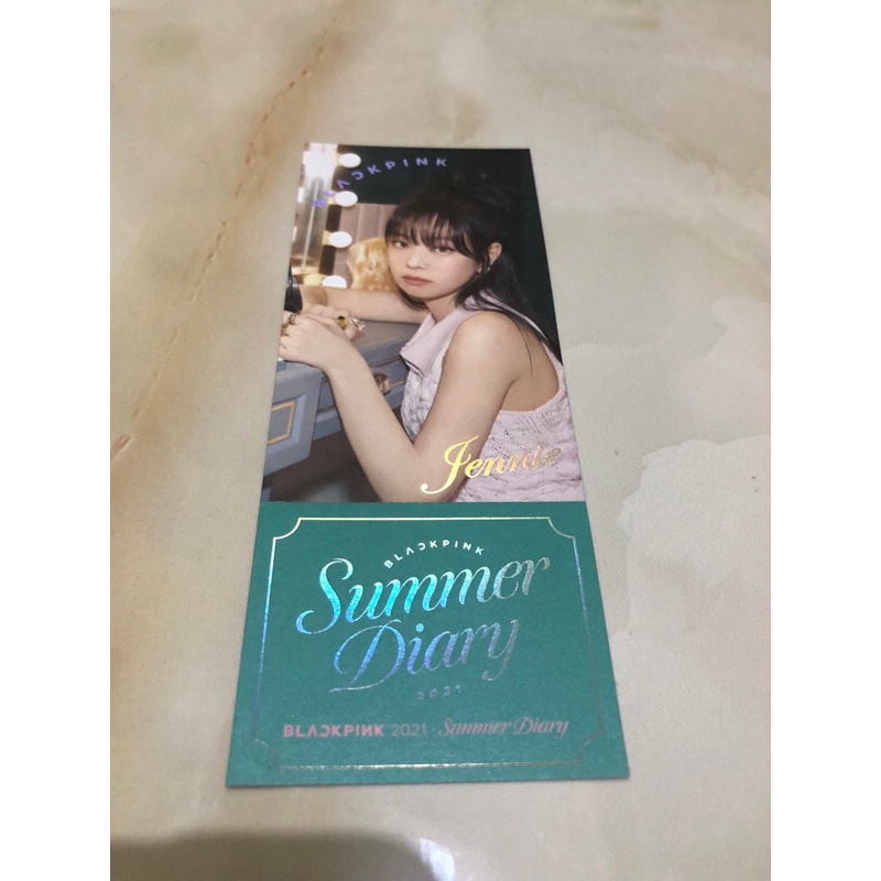 Blackpink jennie summer diary