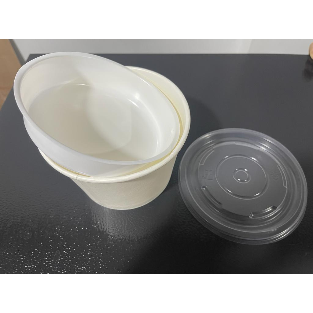 Paper Bowl (sekat / tanpa sekat) - Super Bubble isi 25 pcs