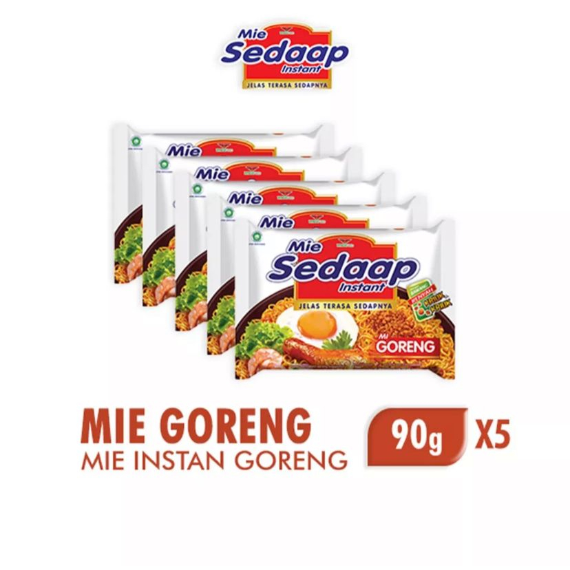 

Mie Sedaap Goreng Mie Instan 5Pcs 90gr