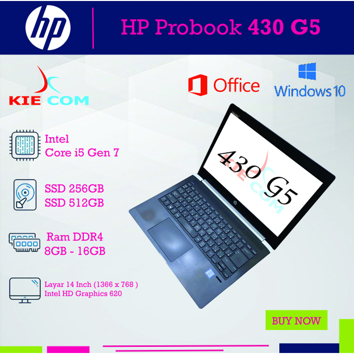 HP Probook 430 G5 Core i5 Gen 7 Murah Meriah