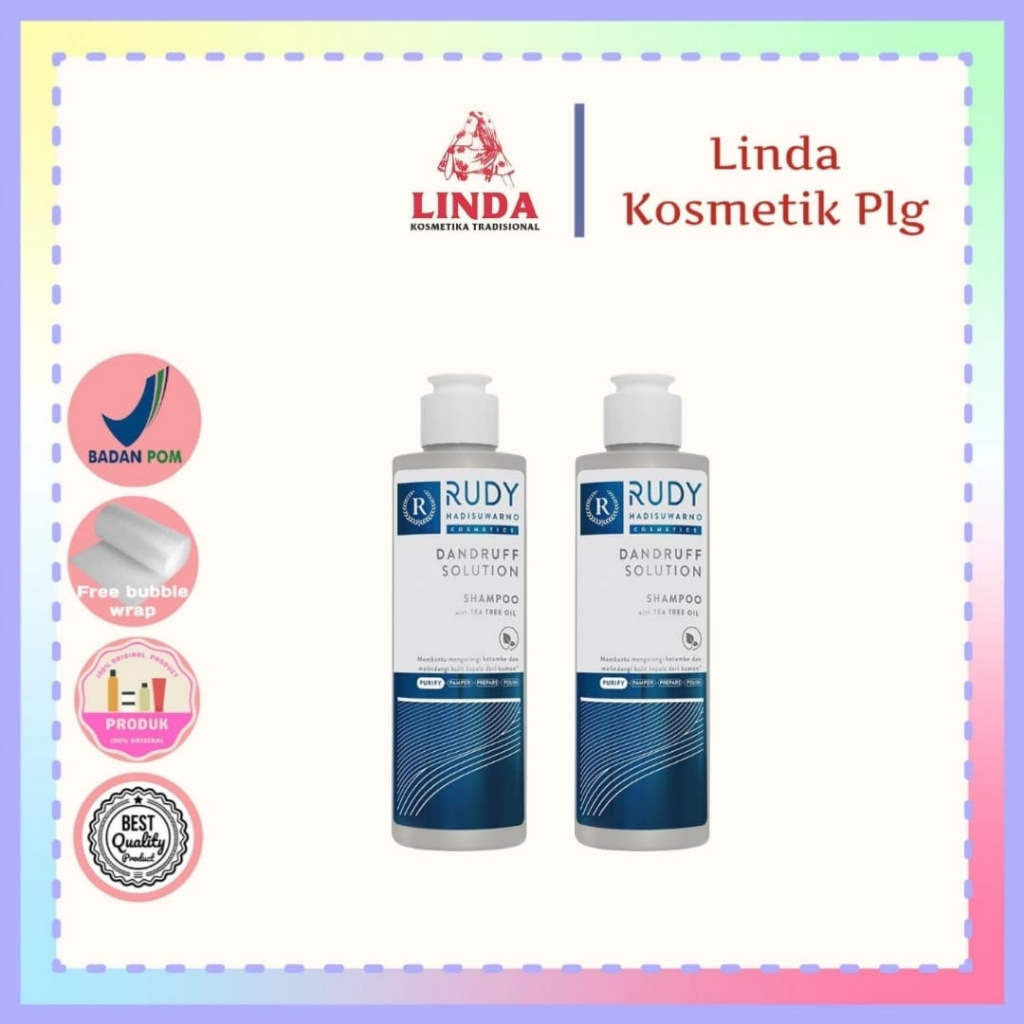 RUDY HADISUWARNO DANDRUFF SOLUTION SHAMPO  200 ML