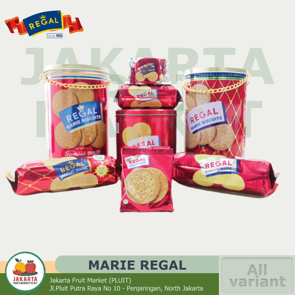 

(BISKUIT) Marie Regal All Size special / kaleng/ kecil / besar