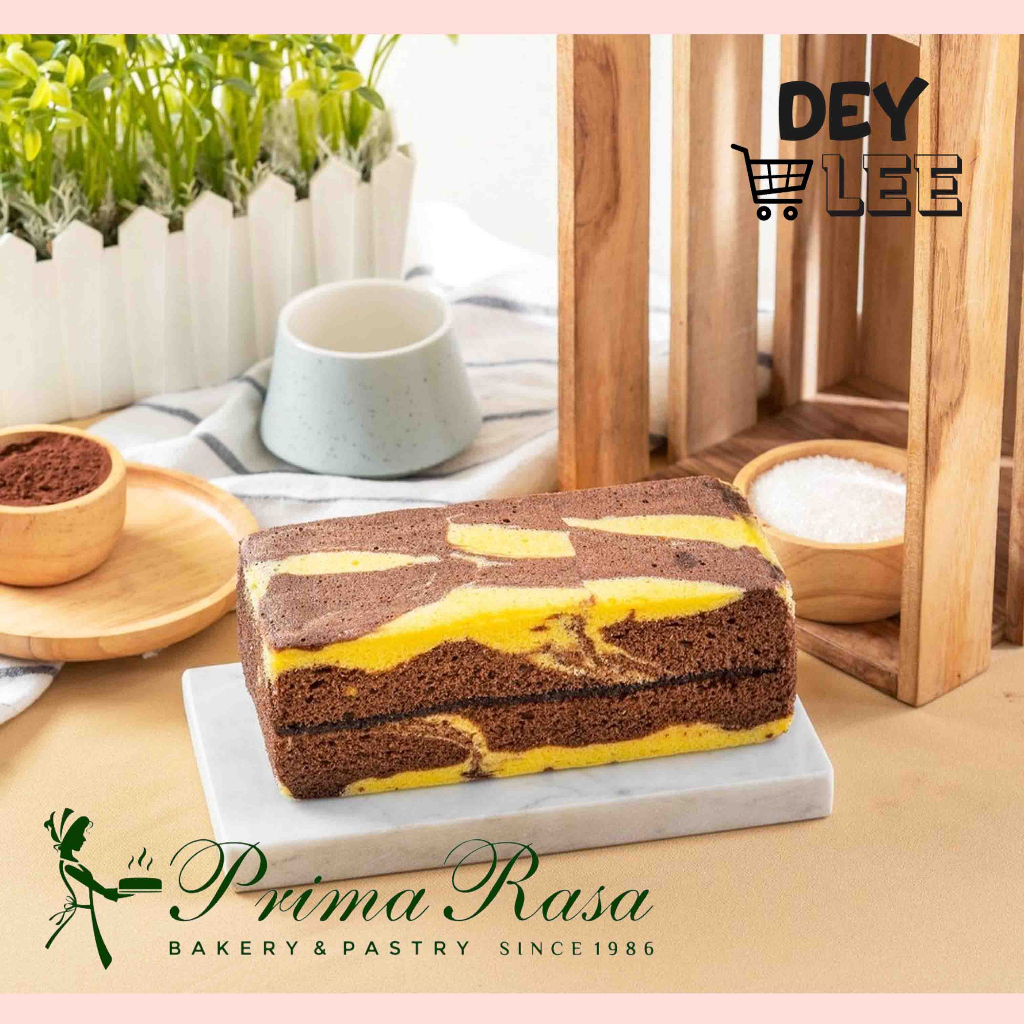 

PRIMARASA Marmer Cake Kukus Coklat Prima Rasa Oleh-Oleh Bandung