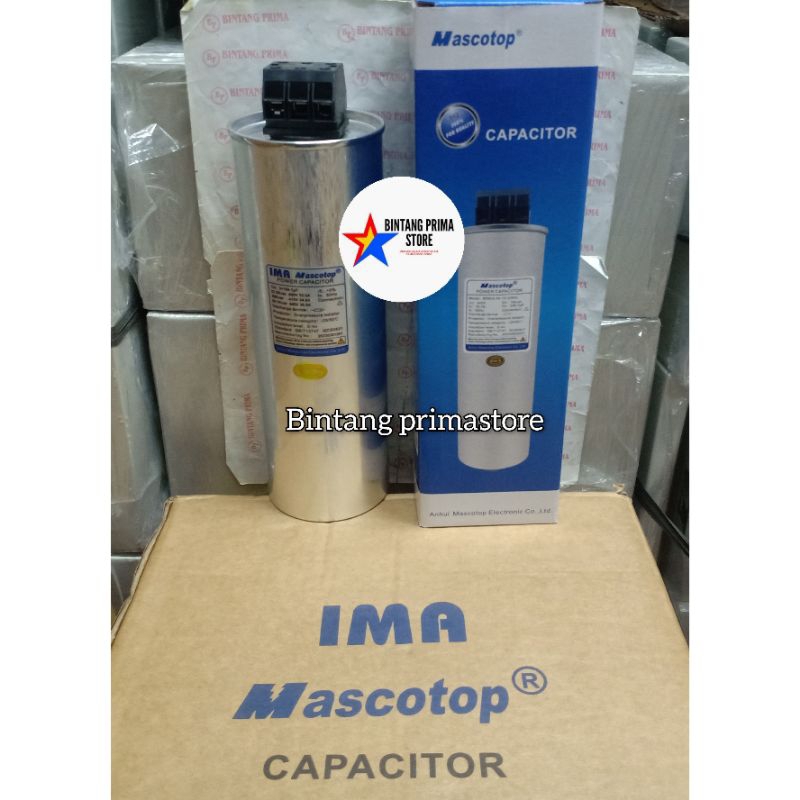 Kapasitor 25Kvar Capasitor Bank 25Kvar 415V 34.8A IMA Mascotop