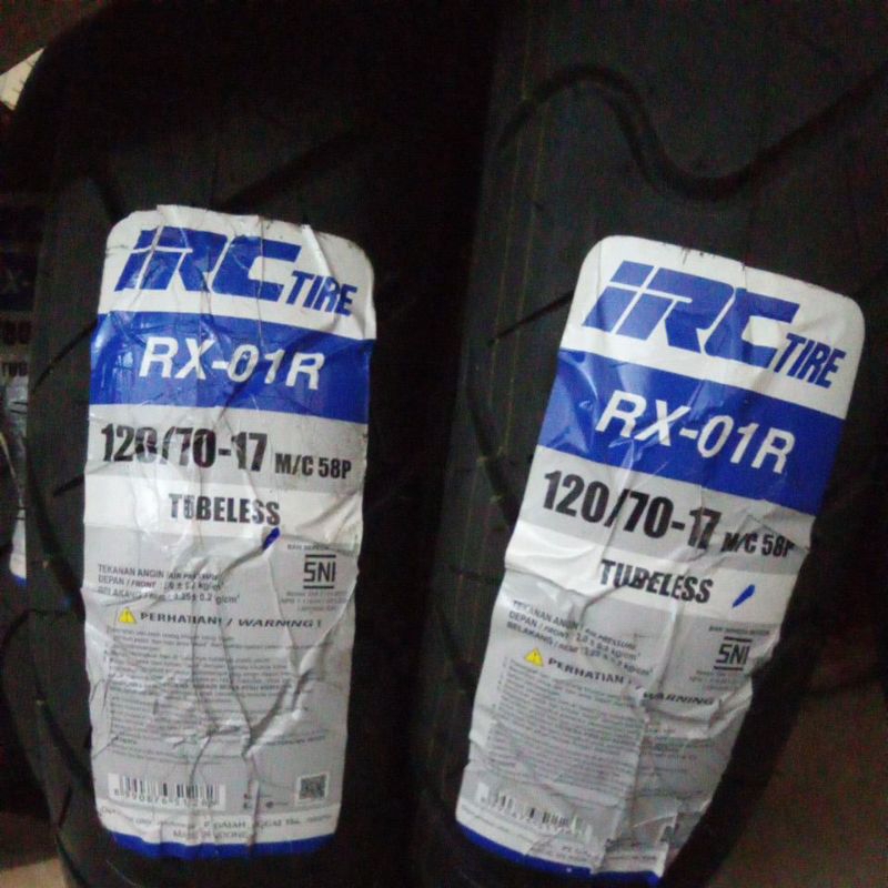 Ban Luar 120/70-17 tubeless IRC