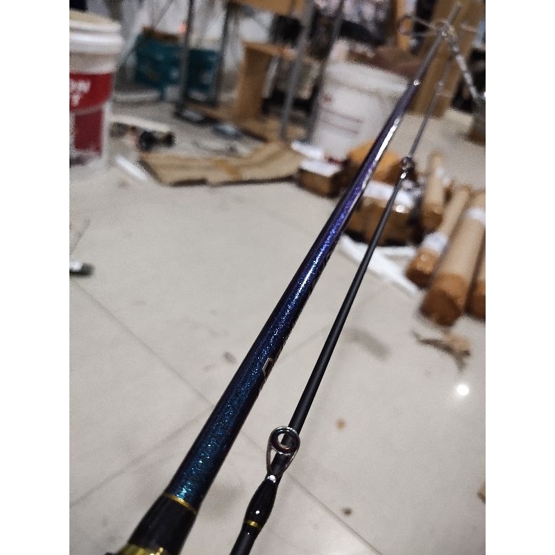 joran daido snapper solid carbon 702 joran ultralight ring pelangi