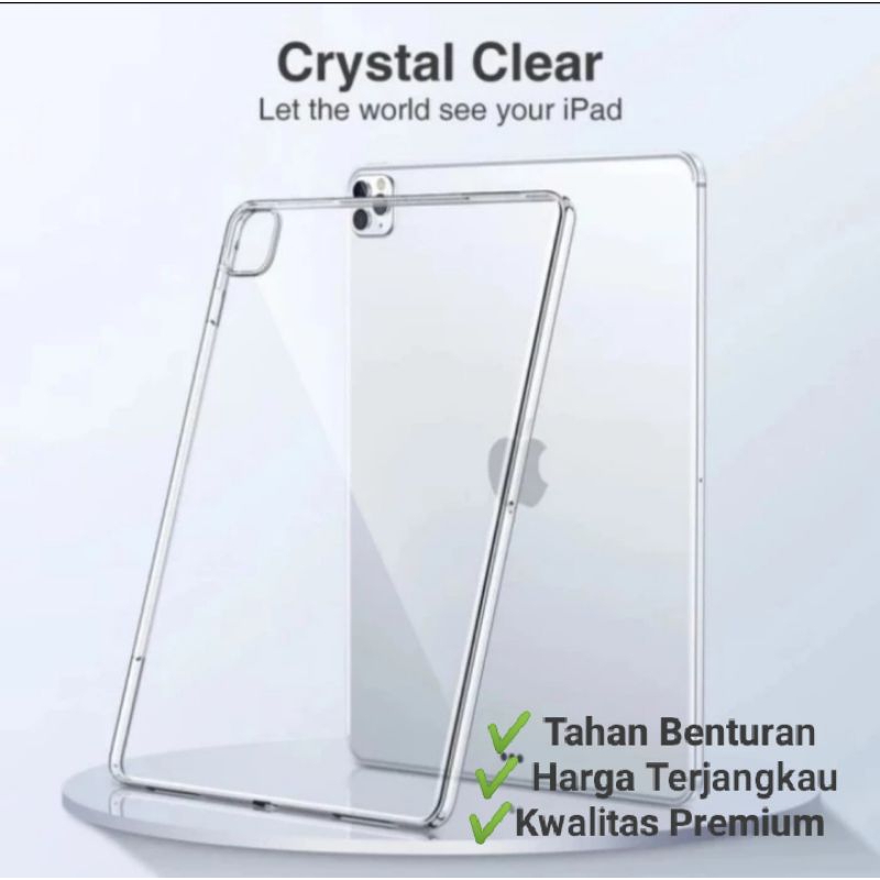 Case iPad Air 5 / Casing iPad Air 5 / TPU Jelly bening