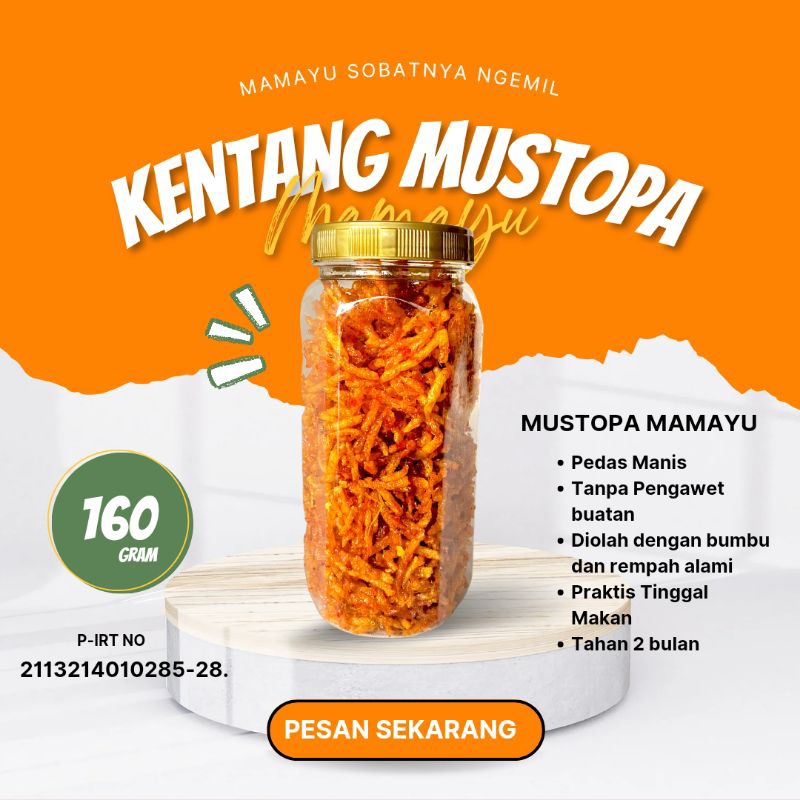 

Kentang Mustopa 160g (700ml)