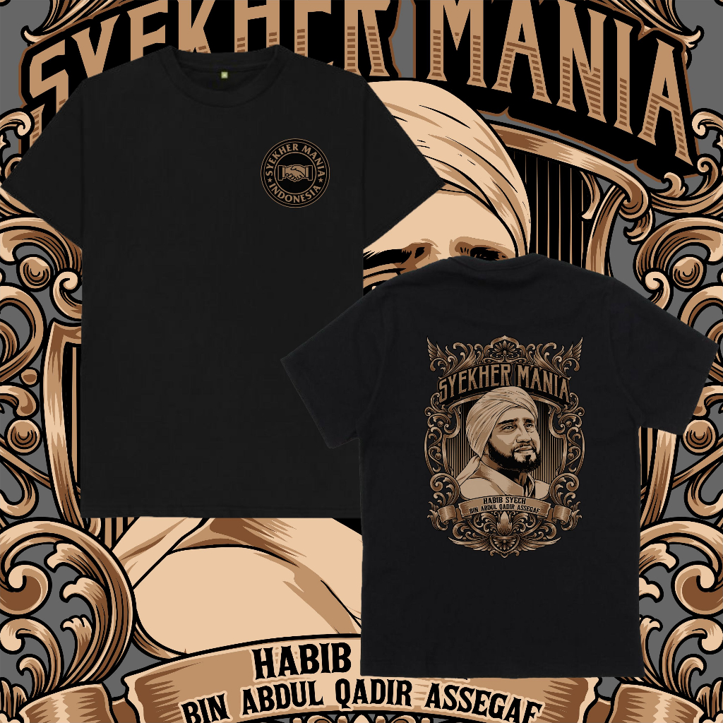 Kaos Baju Habib Syekermania Sholawat Tshirt Premium