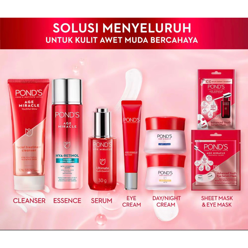 POND'S AGE MIRACLE ANTI AGING SERIES
