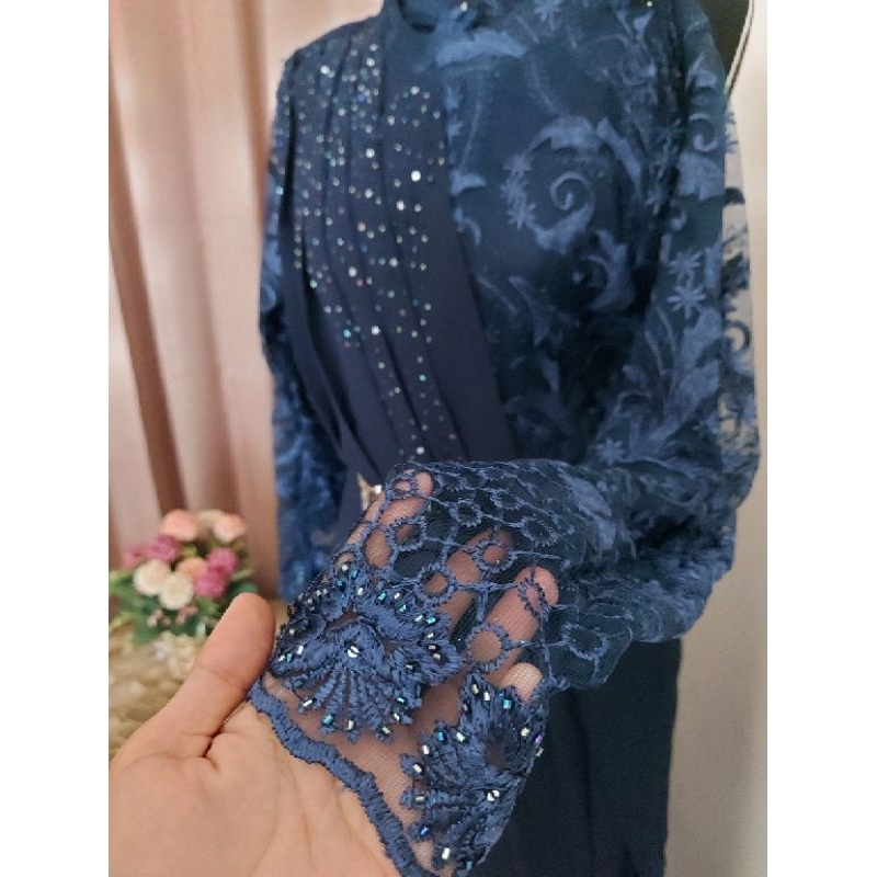 KEBAYA MODERN / DRESS WANITA ALA INDIA / PARTY DRESS / WEDDING DRESS CANTIK