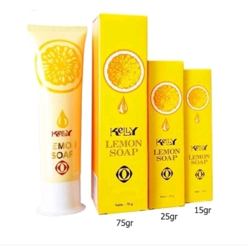 KELLY LEMON SOAP ORI BPOM