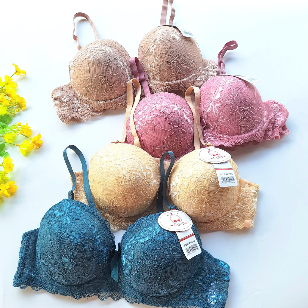 BH WANITA KAWAT BUSA TEBAL UK 38-44 GUINI 2024