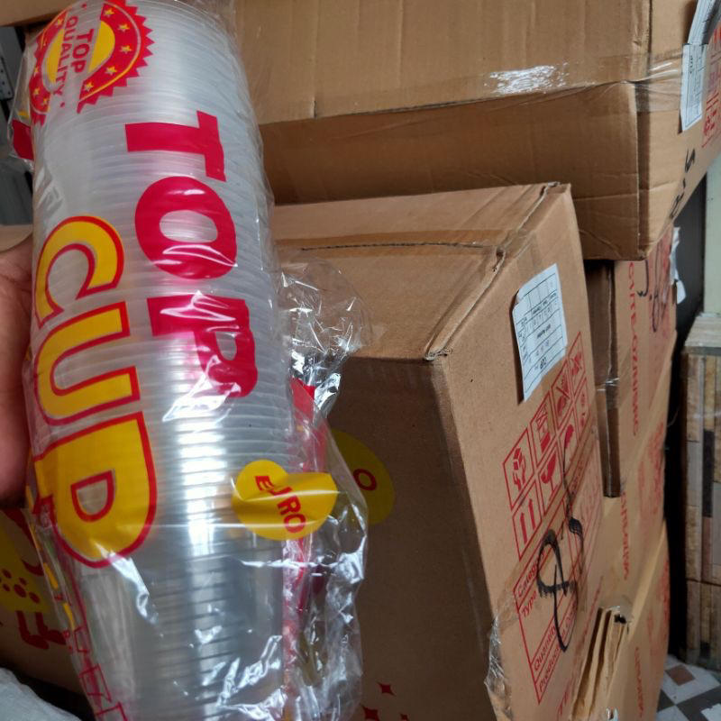 Gelas Plastik 8.5 oz bubur / jasuke Cup Top 50 pcs