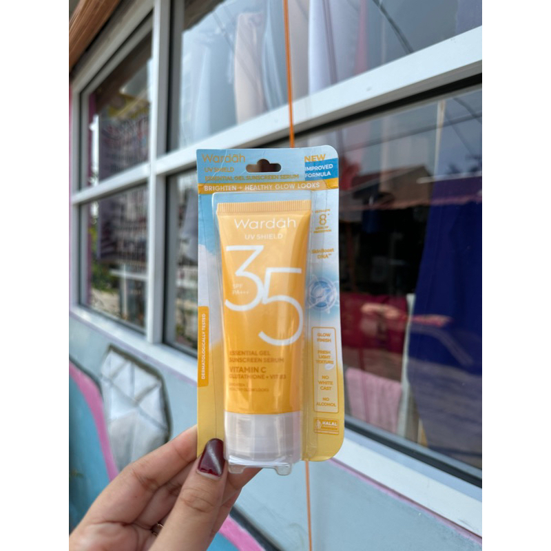 Wardah UV Shield Essential Sunscreen Gel SPF 35 PA+++ 40ml