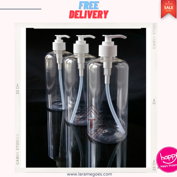 ⚡BEST SELLER ✔  Botol pump 500ml + breaket | Botol Pump 500ml + Breaket | braket ✔TERMURAH✔✔