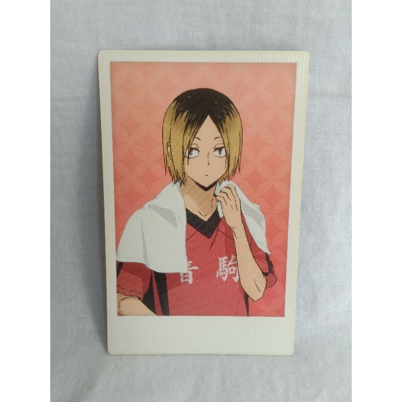 KOZUME KENMA HAIKYUU X RAKUSPA POLA POLAROID OFFICIAL MERCH
