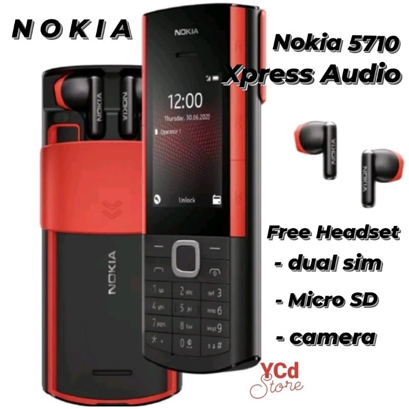Hp Nokia 5710 New dual dim XpressAudio freeheadset