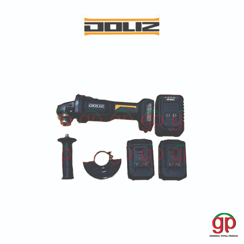 DOLIZ BD760 MESIN GERINDA BATERAI BD 760 CORDLESS ANGLE GRINDER 20V