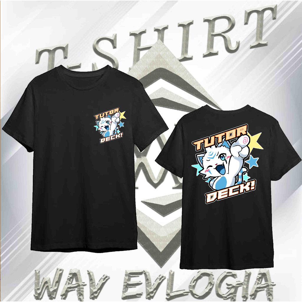 (077) KAOS DISTRO FASHION WAV EVLOGIA MOTIF EMOTE EVOS ESPORT TIM MPL ID TUTOR DECKK MLBB  FREE STIC