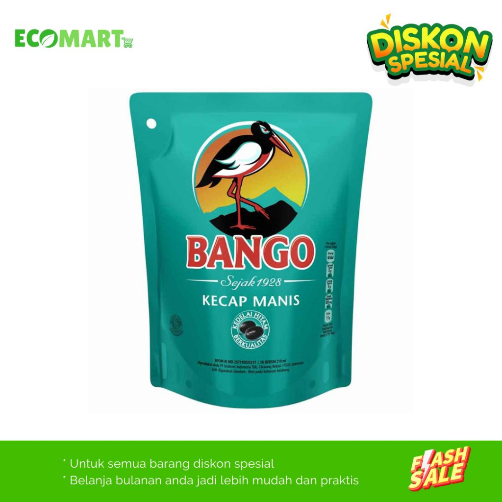 

BANGOU KECAP MANIS KEMASAN 550 ML