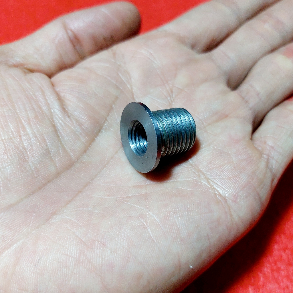 Bos Drat Tutup Oli Over Size M14 P1,5 x M10 P1,25 Recoil - Bos Derat Baut 14 ke Baut 19 - Bos Kuping