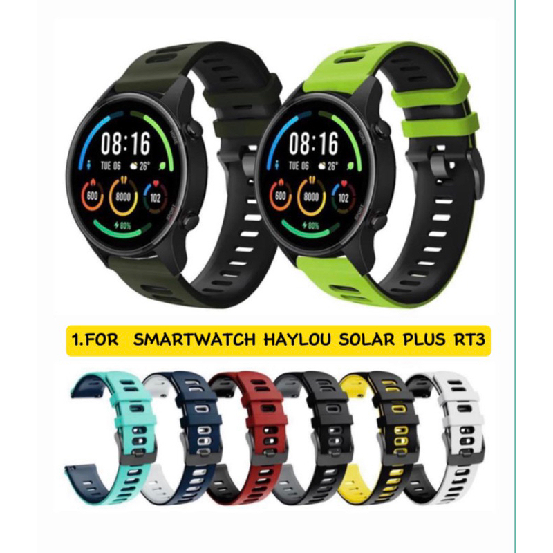 Strap/Tali Jam Smartwatch For Haylou Solar Plus RT3 - 22mm Silicone