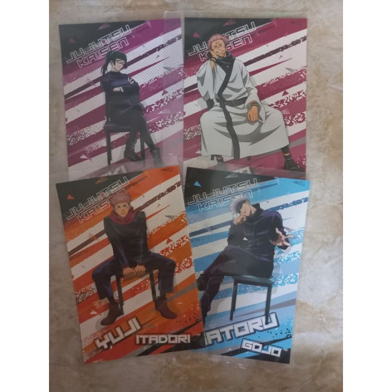 POSTCARD JUJUTSU KAISEN OFFICIAL