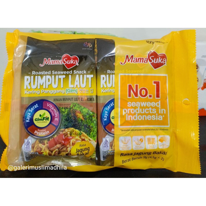 

Mamasuk - Rumput laut Jagung Bakar 2P
