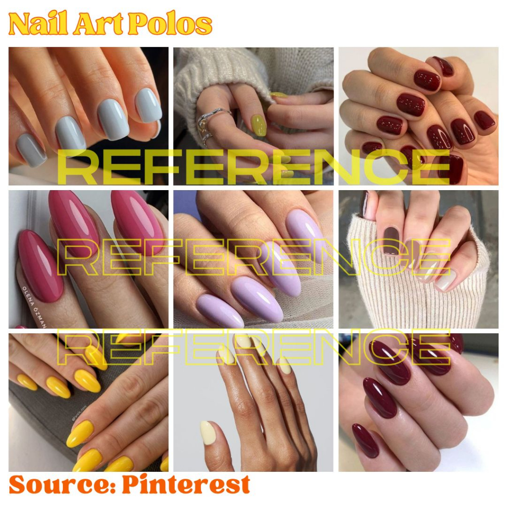 CUSTOM NAIL ART POLOS - PRESS ON NAILS (Kuku Palsu/ Fake Nails)
