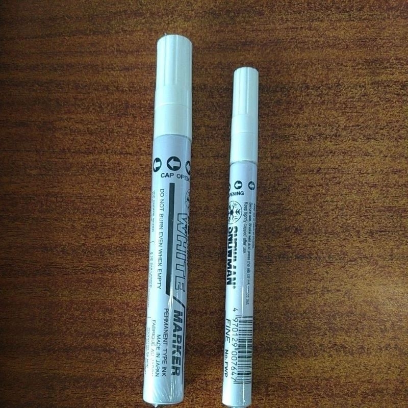 

SPIDOL PUTIH PERMANEN ( PAINT WHITE MARKER ) MEREK SNOWMANT