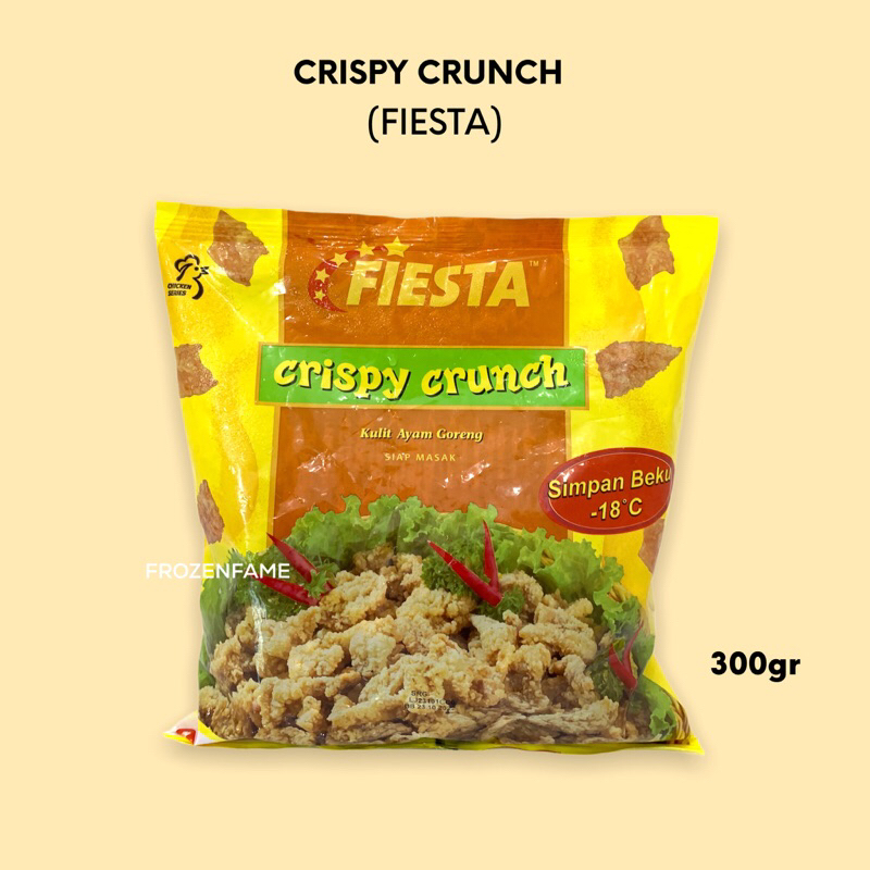 

fiesta crispy crunch 300g wajib ambil di stre