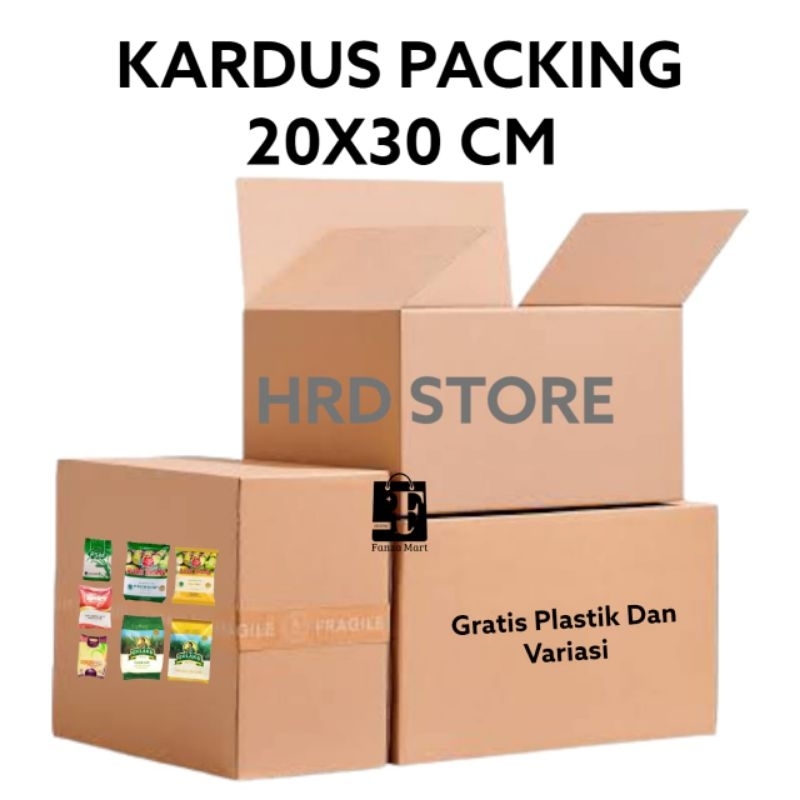 

Plastik Polymailer + Kardus Packing