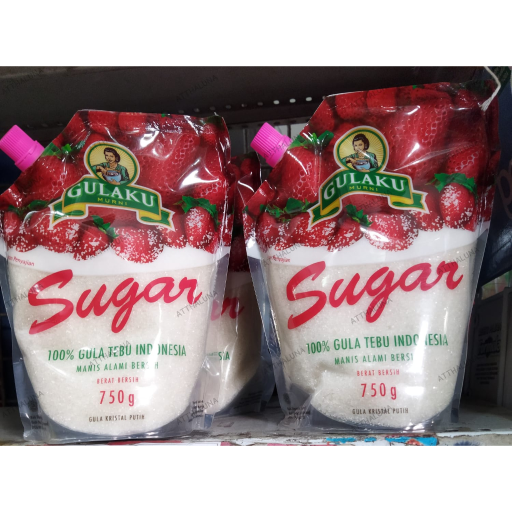 GULAKU Gula Sugar pouch 750gr