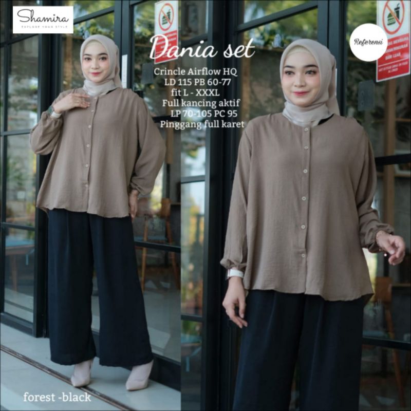 Dania Set Matt Crinkle Airflow HQ