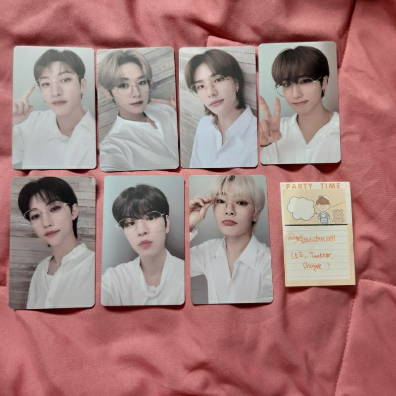 pc lucky draw ld maxident bangchan hyunjin seungmin i.n jeongin stray kids skz